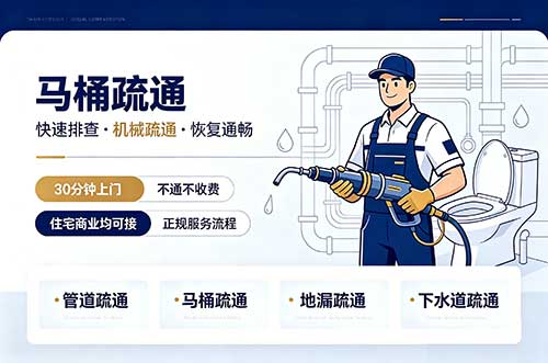 鹤岗马桶疏通